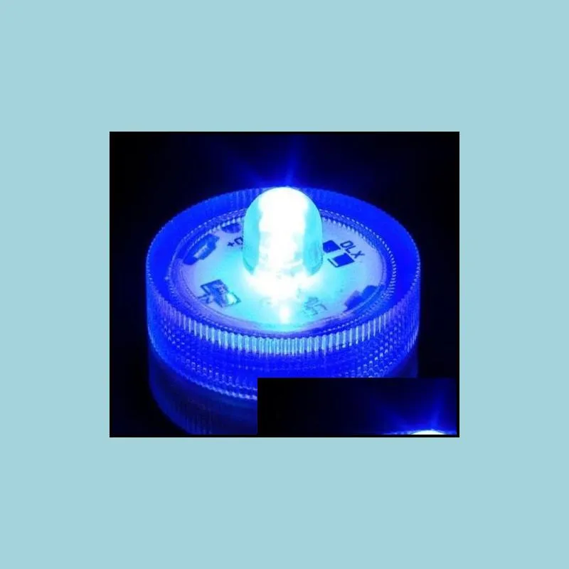 submersible candle underwater flameless led tealights waterproof electronic candles lights new wedding birthday party xmas decorative