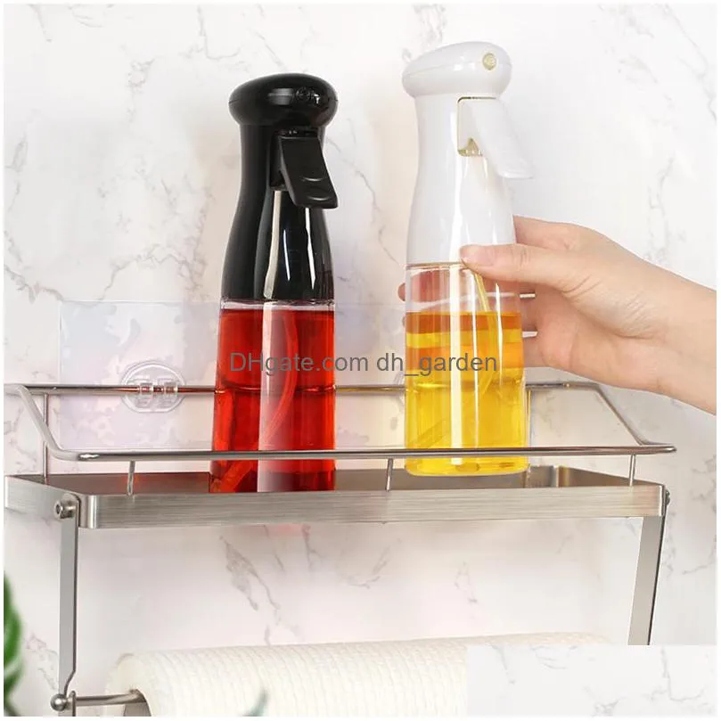 220ml plastic oil spray bottle kitchen cooking tools vinegar mist sprayer barbecue oilcan for home bbq grilling roasting tool