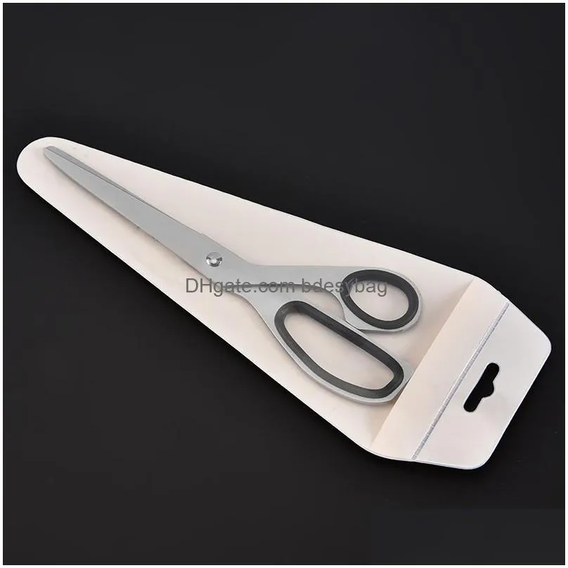 pvc scissors plastic bag cover scissors soft film packaging bag scissors plastic protective cover lx5241