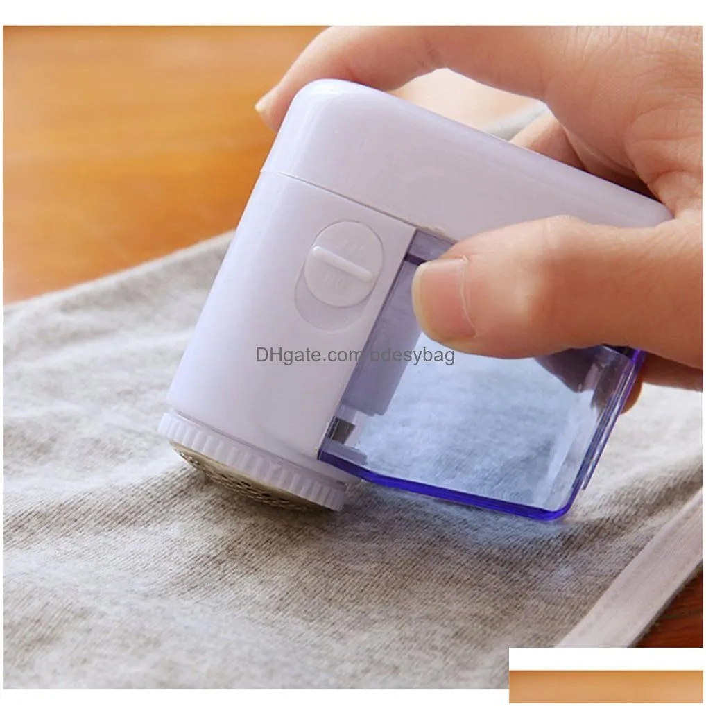 Lint Remover Mini Lint Clothes Fuzz Pellet Trimmer Hine Portable Fabric Shaver For Spools Removal 7X3.5Cm Drop Delivery Home Garden Ho Dhv2U