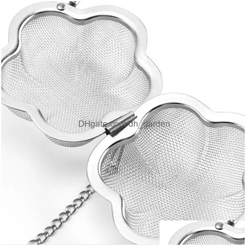 stainless steel teas strainer tools plum shape home coffee vanilla spice filter diffuser creativity tea infuser accessories