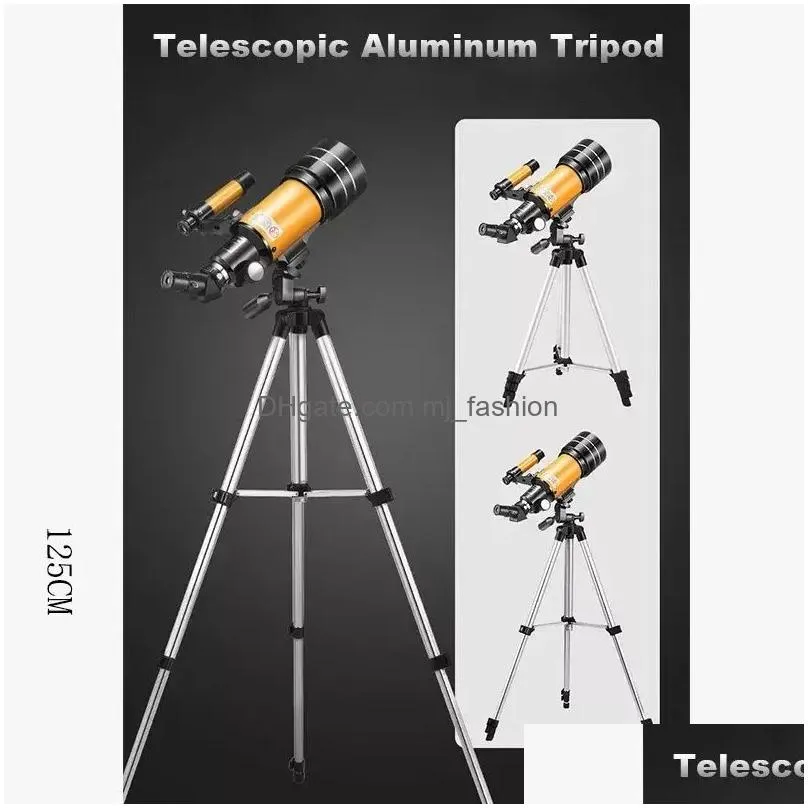 Other Sporting Goods 150X Zoom Hd Star Moon Professional Astronomical Telescope Space Monocar Powerf Binocars Long Range Night Vision Dhmzc