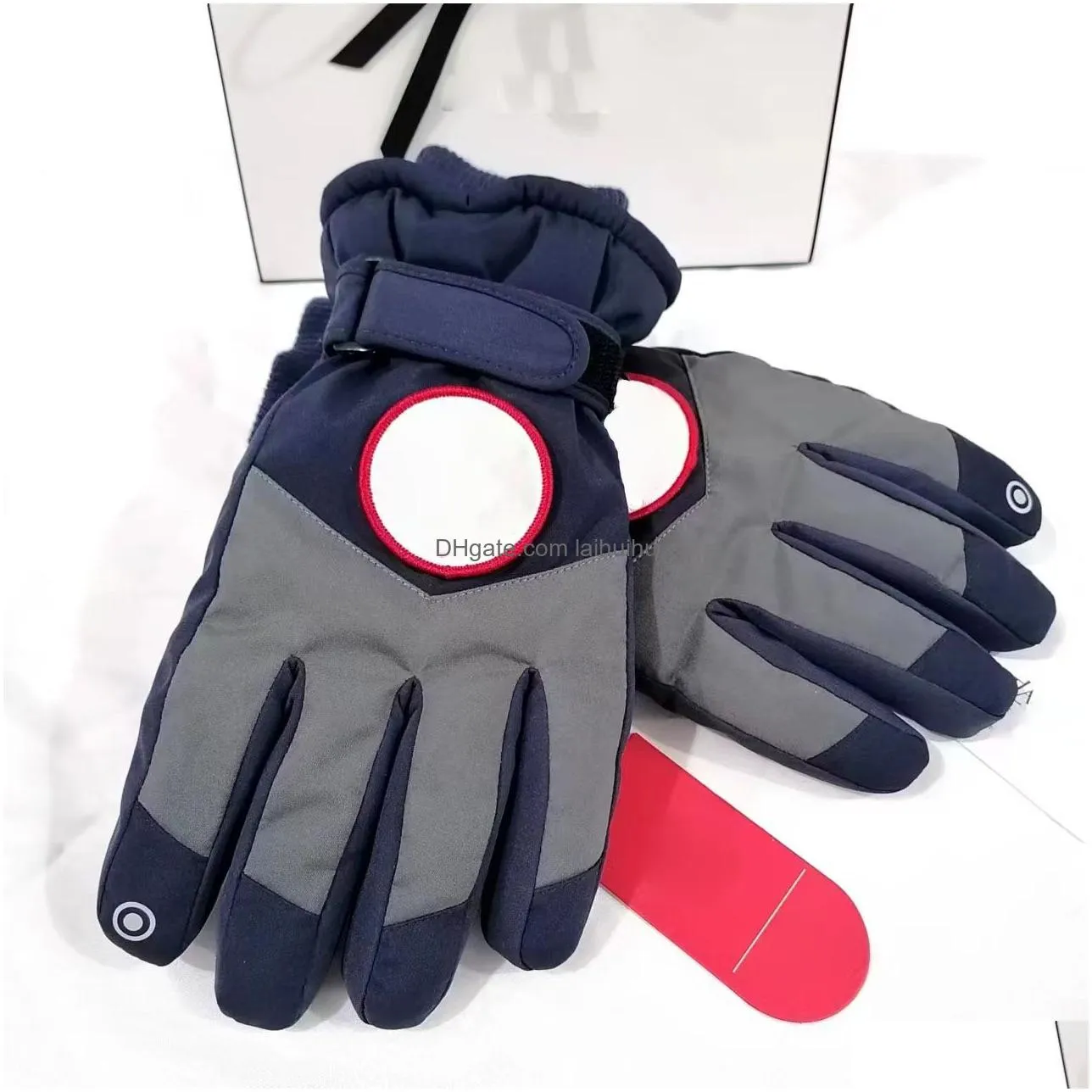 professional mens ski gloves designer gloves men five fingers warm winter gloves for men outdoor sports tactical gloves cold gloves motorcycle windproof