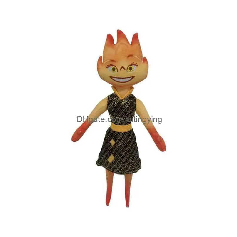 wholesale elemental plush cartoon action figures for the movie elemental surrounding plush toys