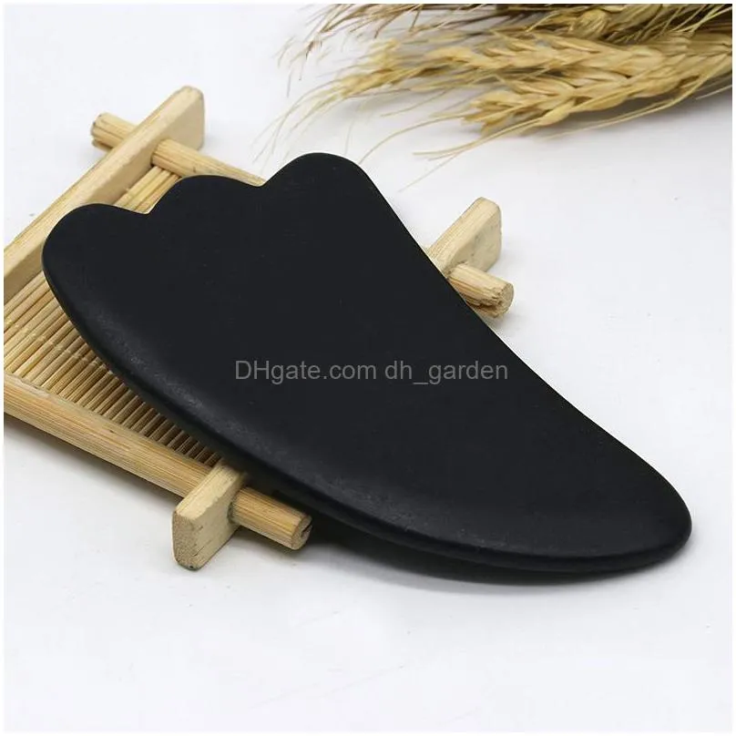 natural jade scraping board party favor facial massager gua sha boards jades roller 5 styles