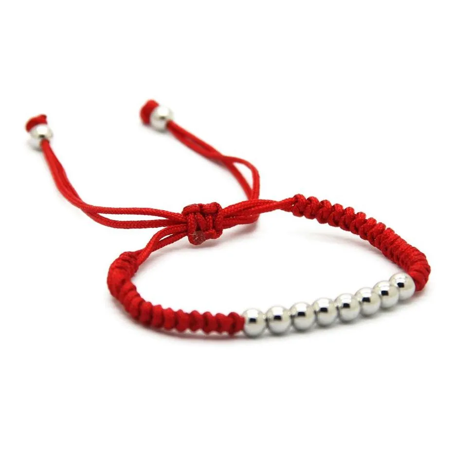  wholesale 10pcs/lot 6mm anil arjandas mix colors braiding macrame bracelet gift for christmas