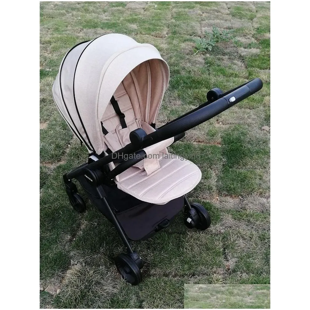 Strollers Lightweight Stroller Travel Portable Pram Pushchair Eu Standard Lj200901 Drop Delivery Baby Kids Maternity Dhsg9