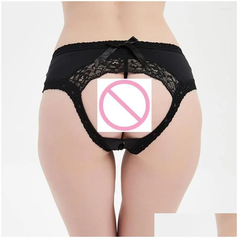 womens panties lingerie for women underwear ladies sexy slip see through open crotch briefs lace sensual female low rise underpants