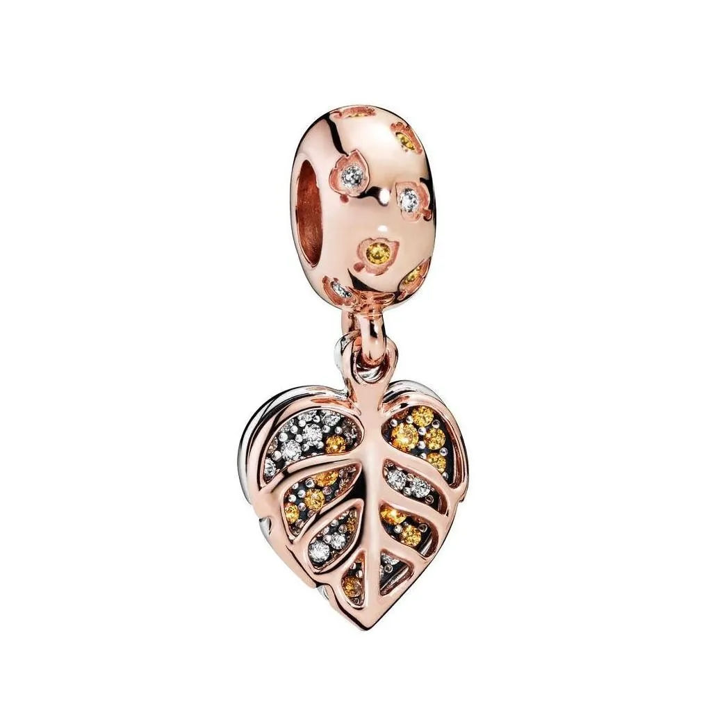 Charms 925 Sterling Sier European Rose Gold Dream Catcher Flower Tree Balloon Clip Bead Pendant For Original Pandora Charm Bracelet