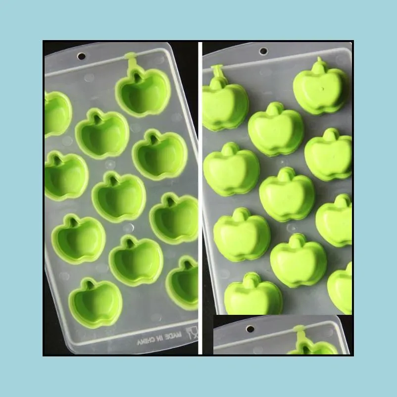 fruit shapes ice cube trays easy release grade silicone ice pan chocolate molds candy maker jelly mould heart star lip coolers barware