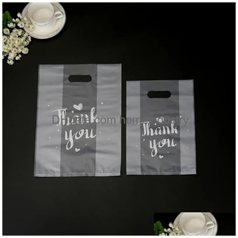 thank you food gift wrap plastic thicken 3 sizes baking bread cake candy packing bag birthday christmas gifts fashion 37 38gy l2
