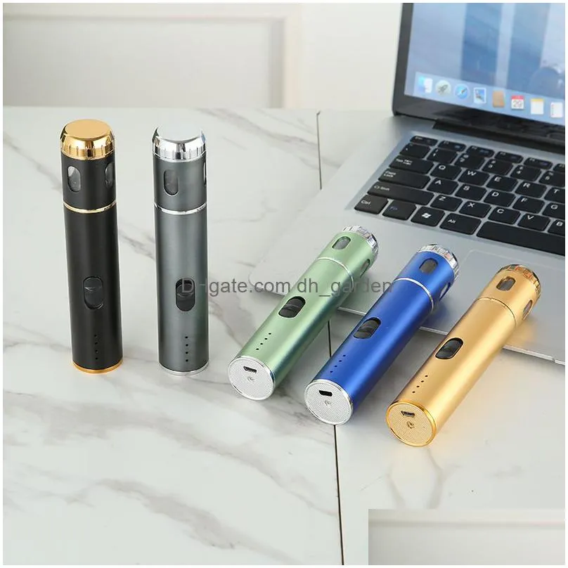 electric herb grinder aluminum alloy grinders cigarette tobacco spice crusher smoking accessories