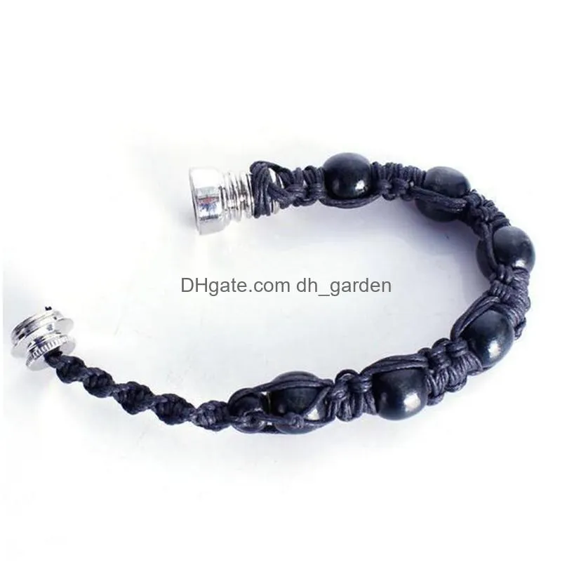 fashion metal pipe creative beaded bracelet cigarette holder household smoking accessories 28cm