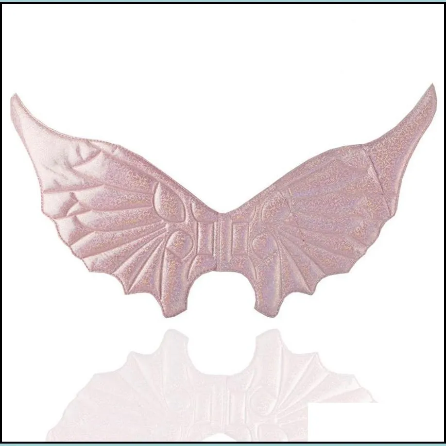 cosplay wing decoration halloween bat dinosaur dragon wings festival party rainbow metlic color wing pretend play costume props kids