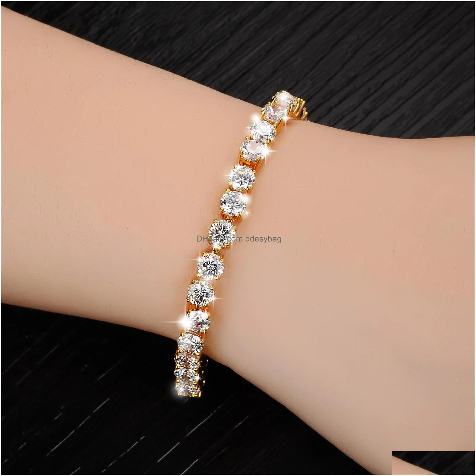 10pc/set 2018 fashion newest sale unique design rose gold zircon women bracelet for mothers day gift fashion jewellery