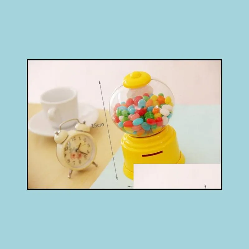 candy machine children birthday favor box snack storage gumball snack gum boxes kids sweet toy vending coin bank party decor gift wrap