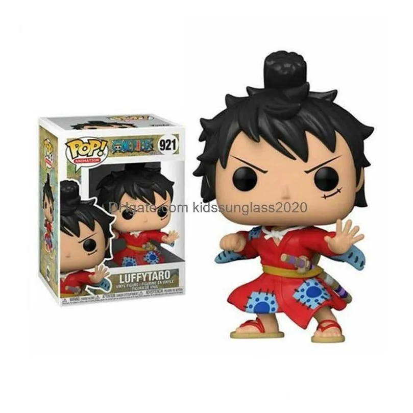 Funko POP One-piece MONKEY.D.luffy,Portgas.D.ACE,TRAFALGAR.LAW,Tony Chopper  Collection Action Figure toys for Decoration Gift