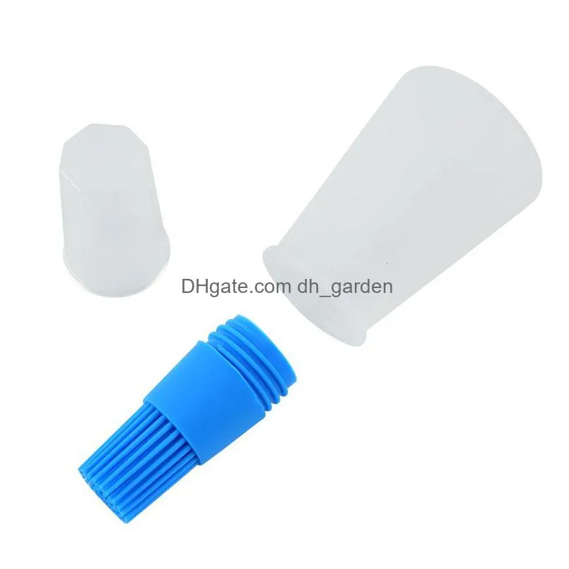 silicone oil bottle brushes bbq tools basting brush cooking baking pancake stick kitchen camping tool accessories