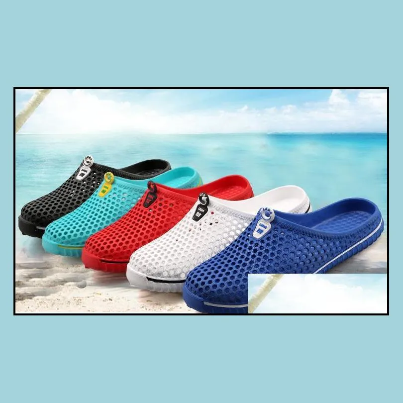 uni walking garden shoes clogs home shoes slippers comfort slip on casual water shoe quick drying sandals size 3645