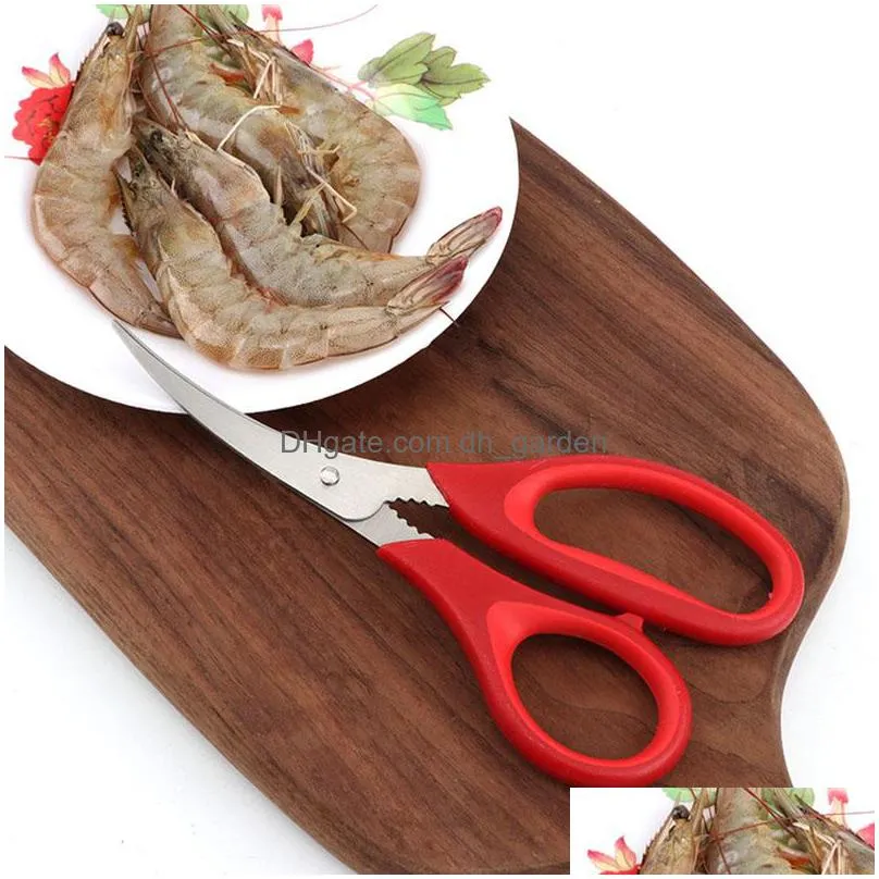 popular lobster shrimp crab seafood scissors shears snip shells kitchen tool