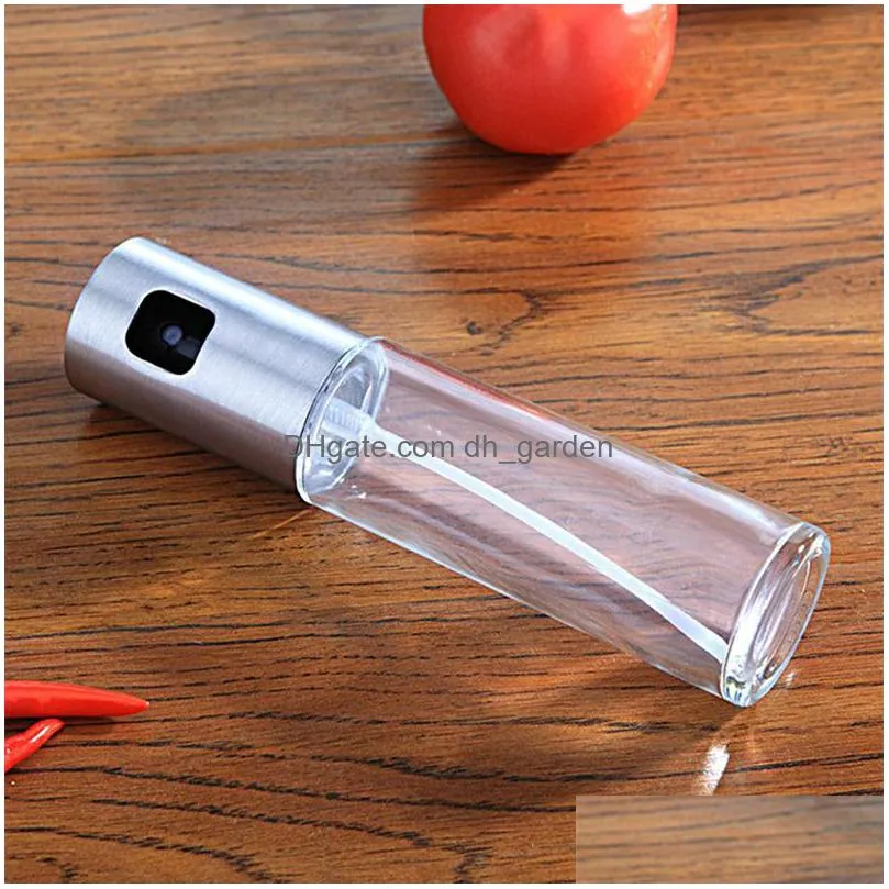 glass atomizing olive oil spray bottle household kitchen tools 100ml barbecue vinegar bottles dispenser cooking salad bbq tool