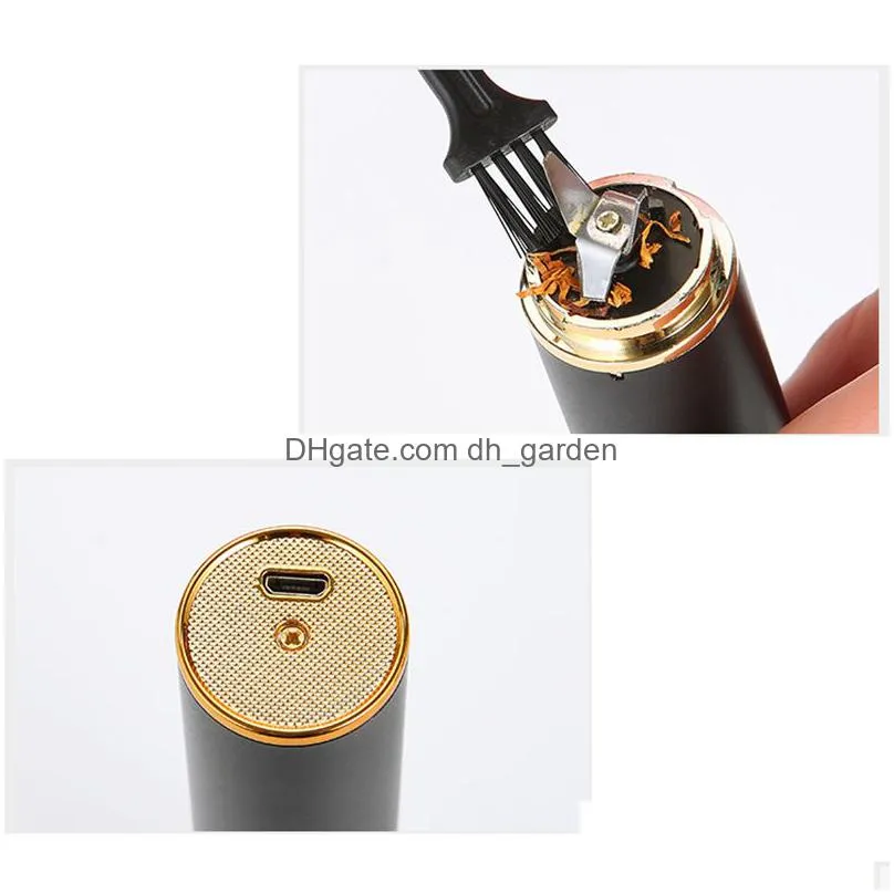 electric herb grinder aluminum alloy grinders cigarette tobacco spice crusher smoking accessories