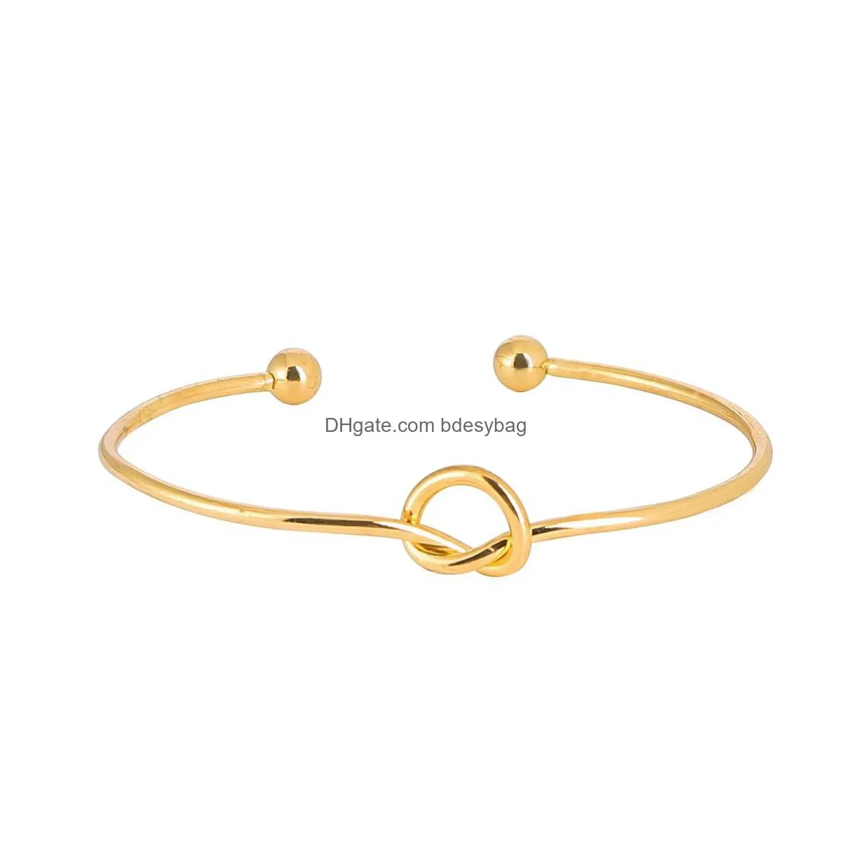 10pc/set fashion knot heart bracelet love heart crystal chain bangle bracelet friendship bracelet handemade jewelry