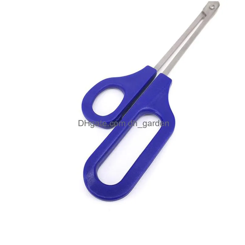 8.3 inches stainless steel toe nail toenail scissor trimmer multifunctional gauze scissors grooming tool