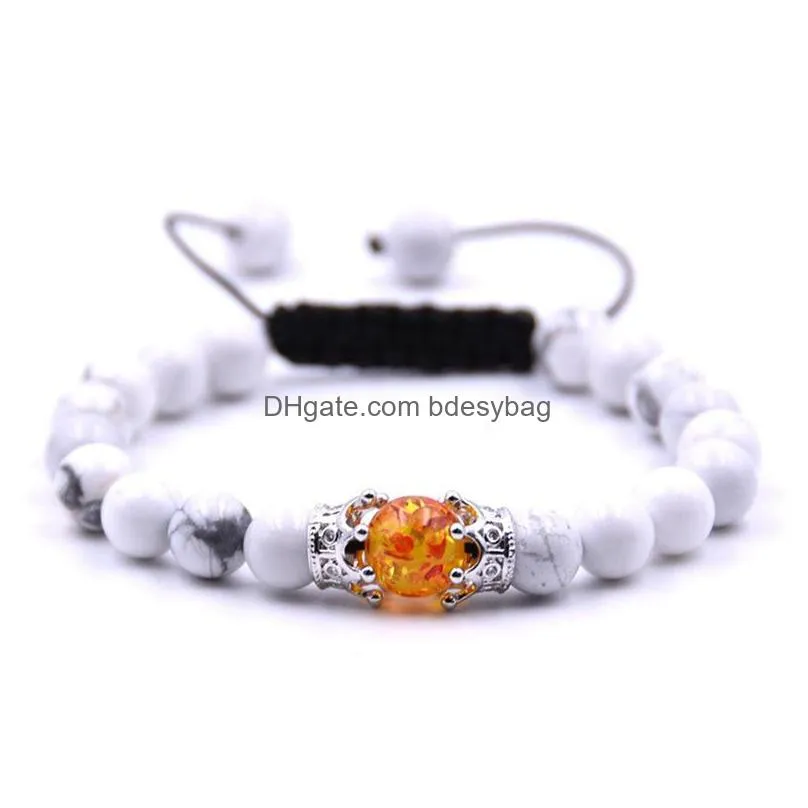 double crown flower woven bracelets for men and women meaning identity symbol queen temperament fashion bracelet gift