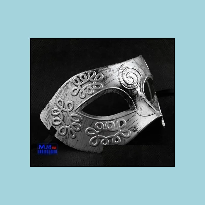 roman greek fighter men mask venetian carnival party masquerade halloween costume wedding dance party half face masks xmas