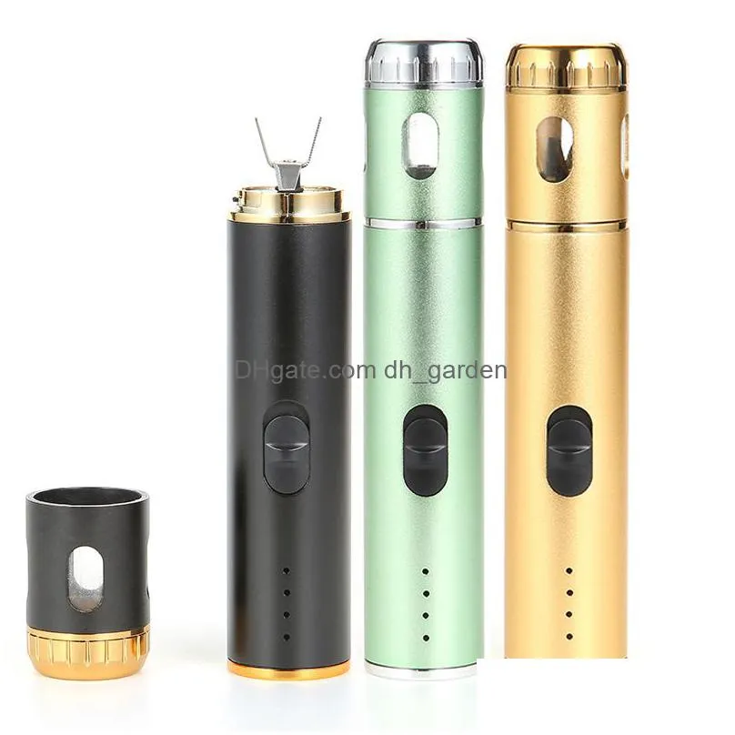 electric herb grinder aluminum alloy grinders cigarette tobacco spice crusher smoking accessories