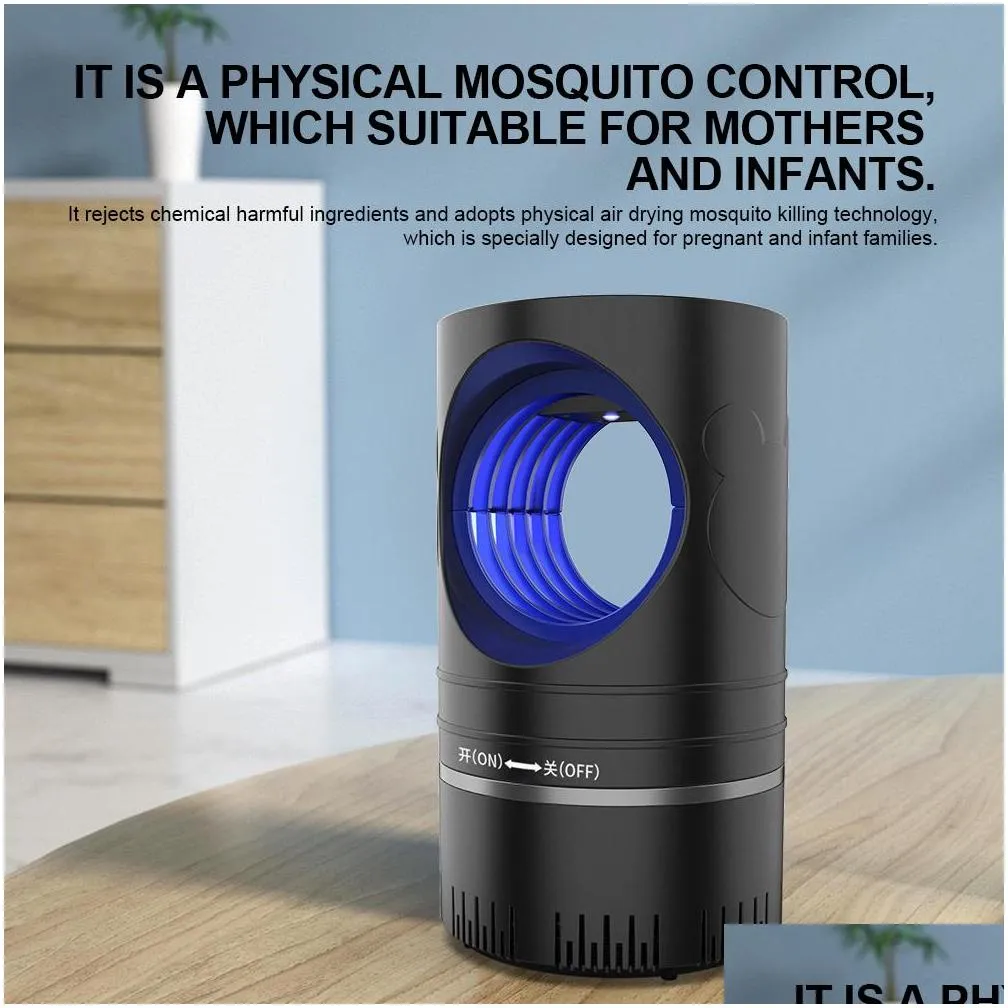 pest control usb electric mosquitoes killer lamps indoor attractant fly traps for mosquitos rechargeable mosquitoes trap light lamp