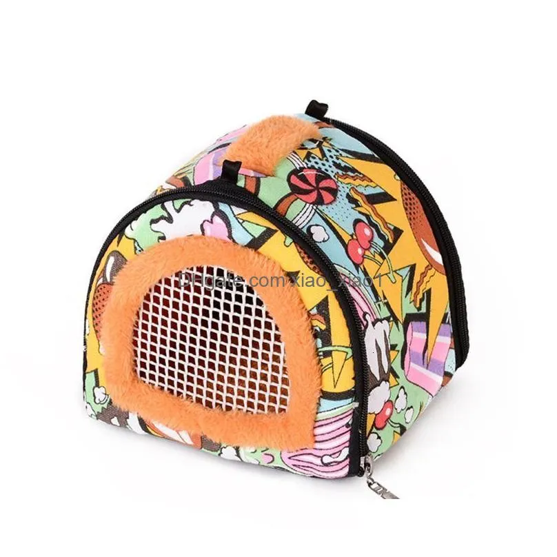 small animal supplies portable pet travel bag hamster breathable outdoor hedgehog 230710