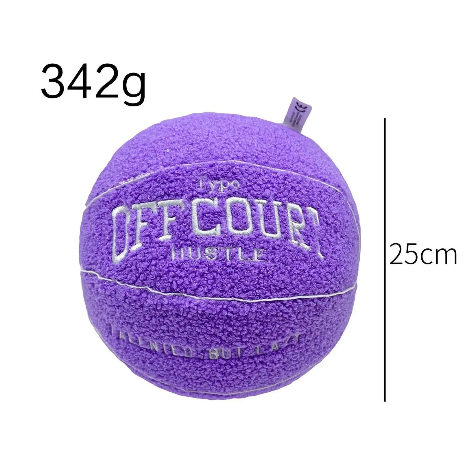 plush dolls 25cm offcourt basketball toy silent noiseless doll pillow stuffed animal soft children birthday christmas gifts 231007