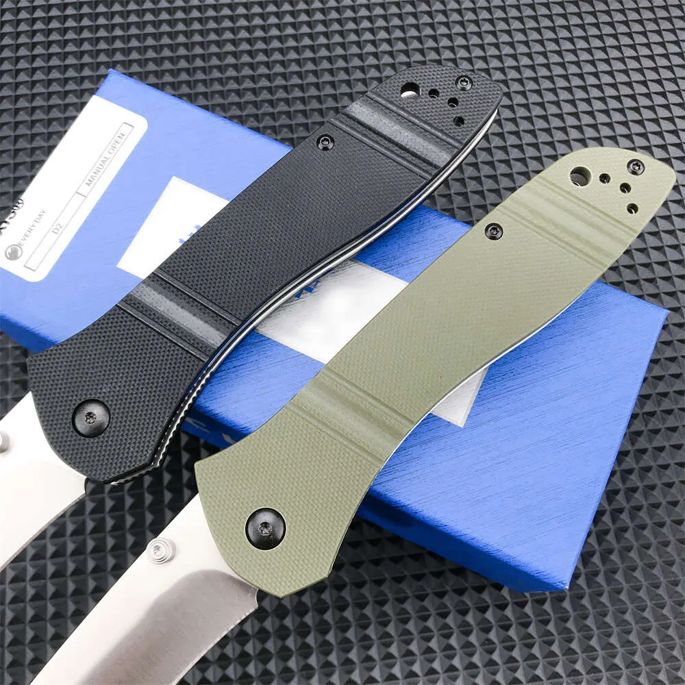 BM 710 McHenry Williams Pocket Folding Knife D2 Blade G10 Handle Suvival Camping Hunting Sharp Knives Militära EDC Tool Gifts