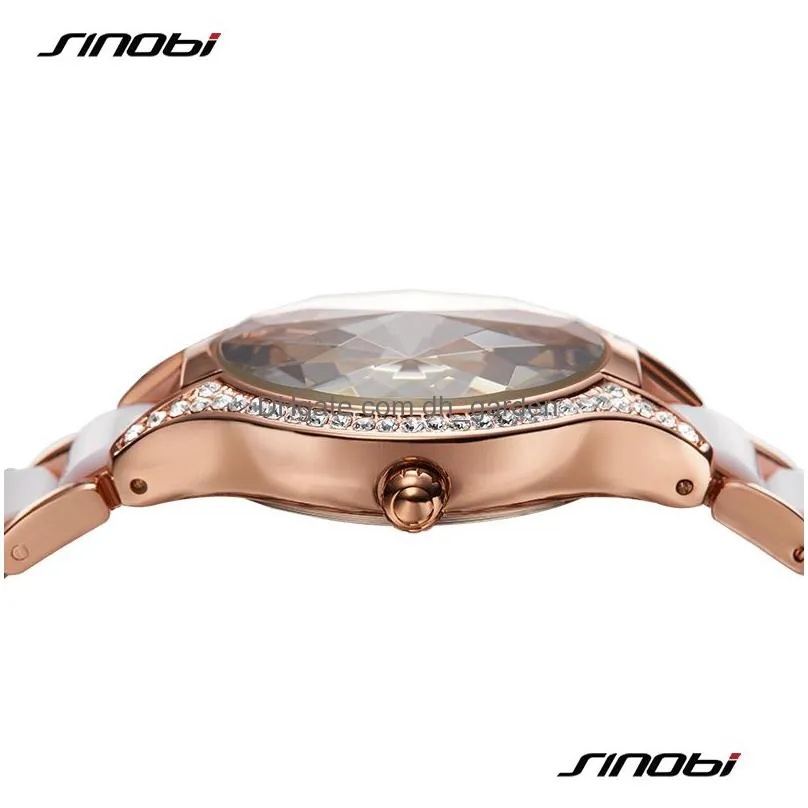 Wristwatches Elegant Fashion Watch Women Watches Ladies Luxury Clock Golden Diamond Drop Quartz Wristwatch Drop Delivery Watc Dhgarden Otjwh