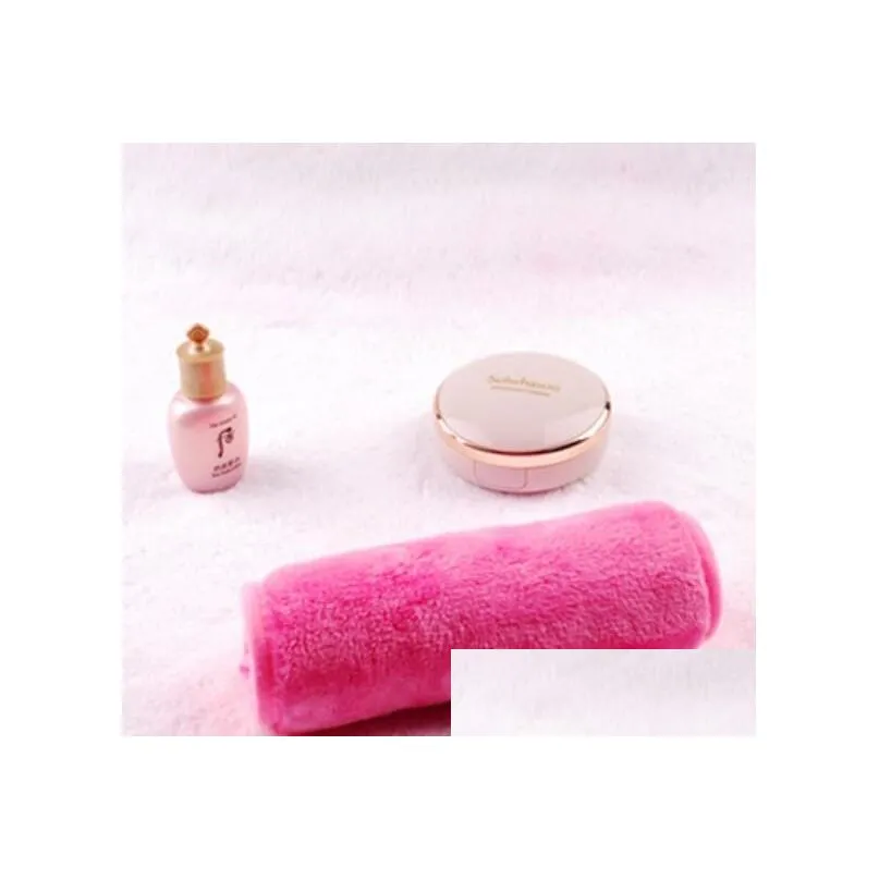 40x17cm makeup towel reusable microfiber women facial cloth magic face towel makeup remover skin cleaning wash towels home textiles