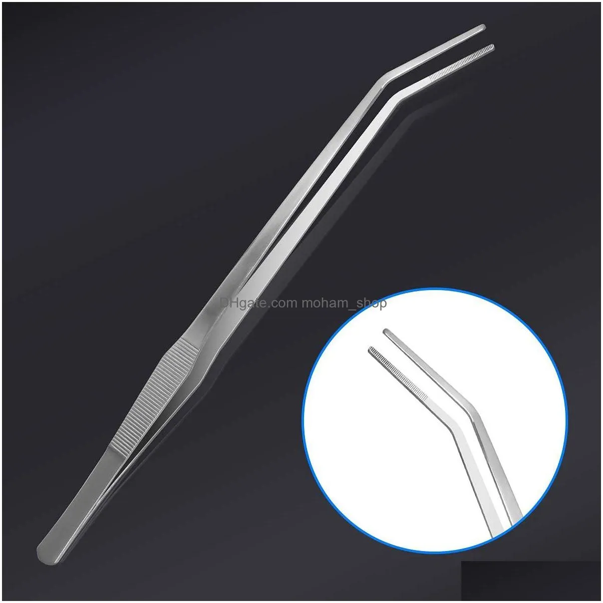 cleaning tools stainless steel aquarium tweezers pliers fish tank plant aquascape straight curved forceps clip aquatic feeding tongs