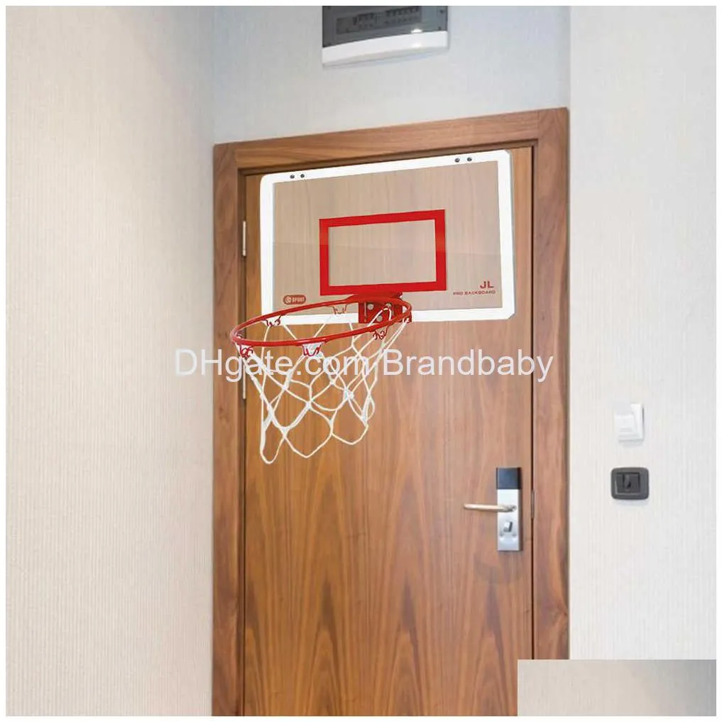 kids mini basket ball board set children hanging basketball hoop indoor door wall mounted shot sport trainer toy gift