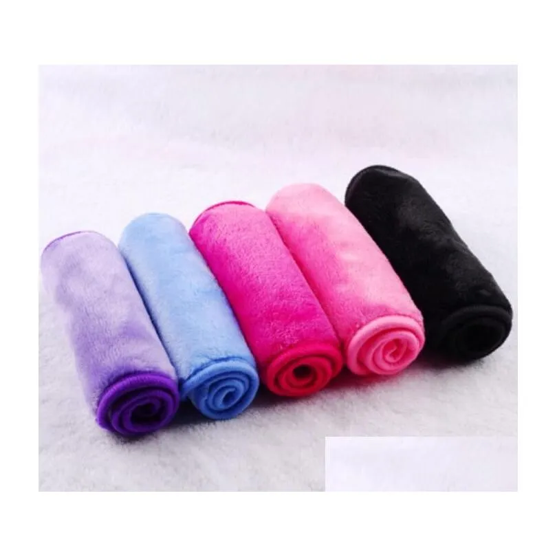 40x17cm makeup towel reusable microfiber women facial cloth magic face towel makeup remover skin cleaning wash towels home textiles