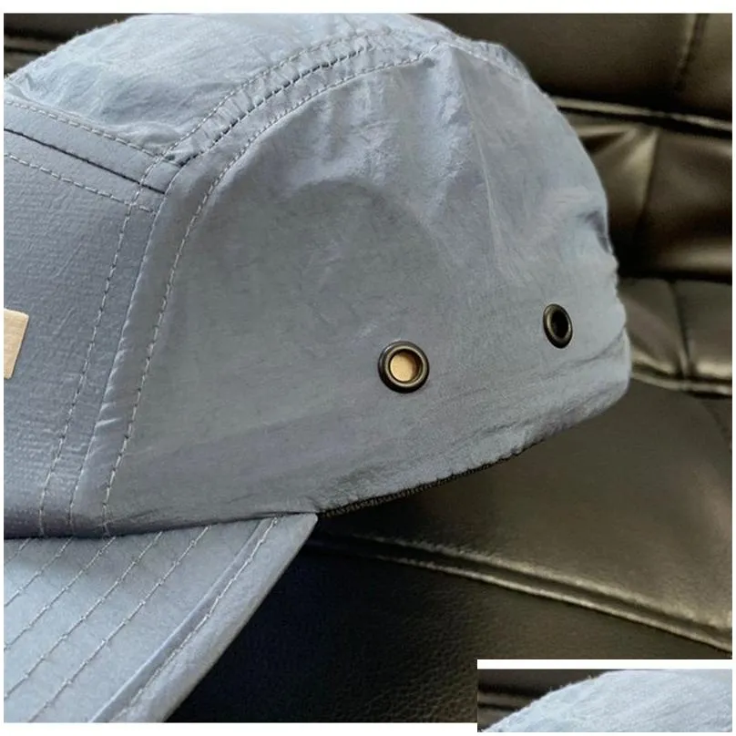 Tactical Caps & Hats Men Hats Outdoor Casual Baseball Caps Black Grey Blue Summer Sun Hat Drop Delivery Tactical Gear Tactical Equipme Otfnp