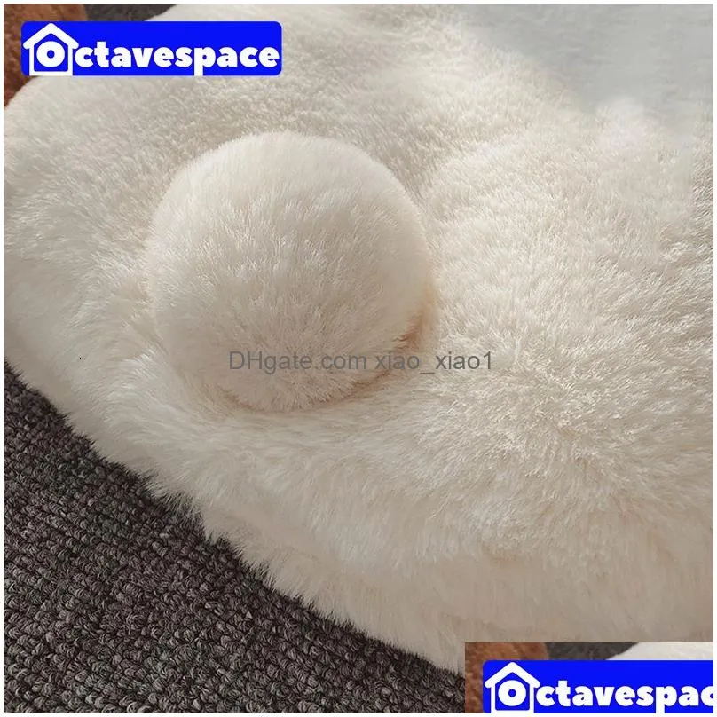 small animal supplies rabbit plush pad pet nest rest blanket cage mat bunny cushion house soft warm den sleep protector accessories