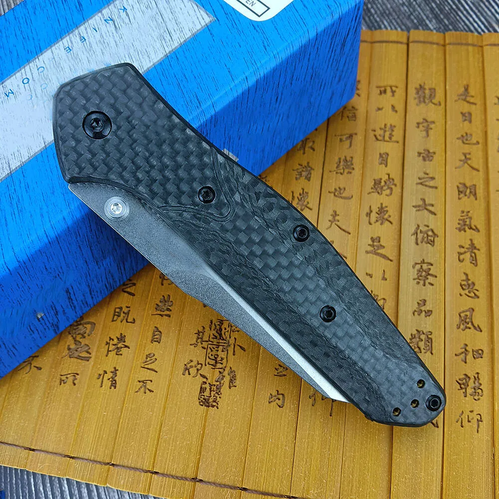 Osborne-cuchillo EDC BM de bolsillo plegable, hoja de Tanto con borde plano, herramienta táctica de supervivencia para acampar, mango de fibra de carbono, 940