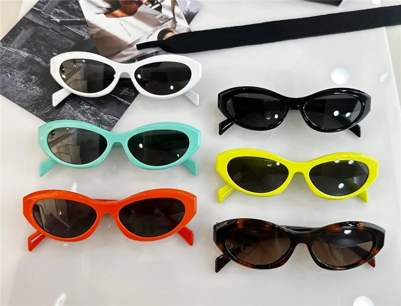 New fashion design acetate sunglasses PR26 simple cat eye shape frame avant-garde contemporary style outdoor uv400 protection glasses