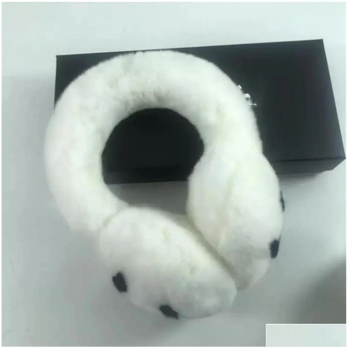 ear muffs classic winter earmuffs female rabbit fleece brand fashion designer warm plush287v