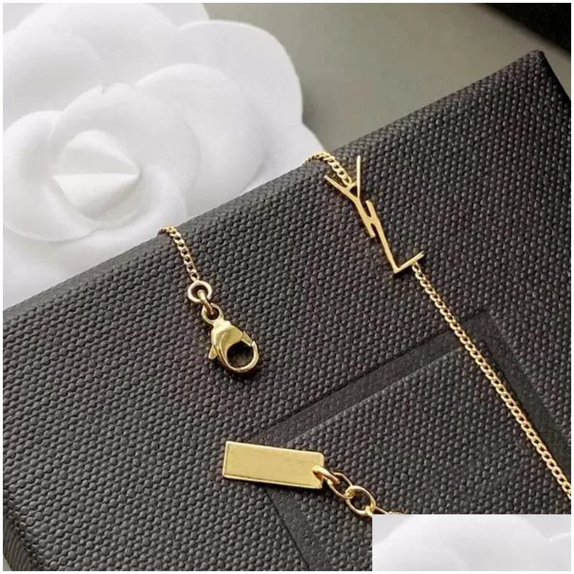 designer gold chain bracelet womens bracelets love jewelry luxury letter pendant y bracelet for women charm earring wedding g2205242z