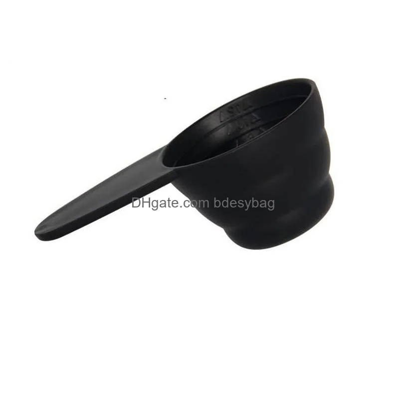 3 colors food grade plastic measuring spoon with scale coffee scoop baking utensils milk wholesale lx5473