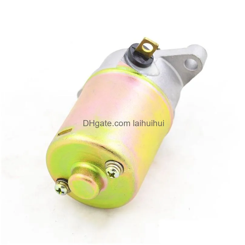 motorcycle engine electric starter motor for kymco gy6 50cc-80cc 139qma/b chinese scooter moped atv go karts dirt bike taotao