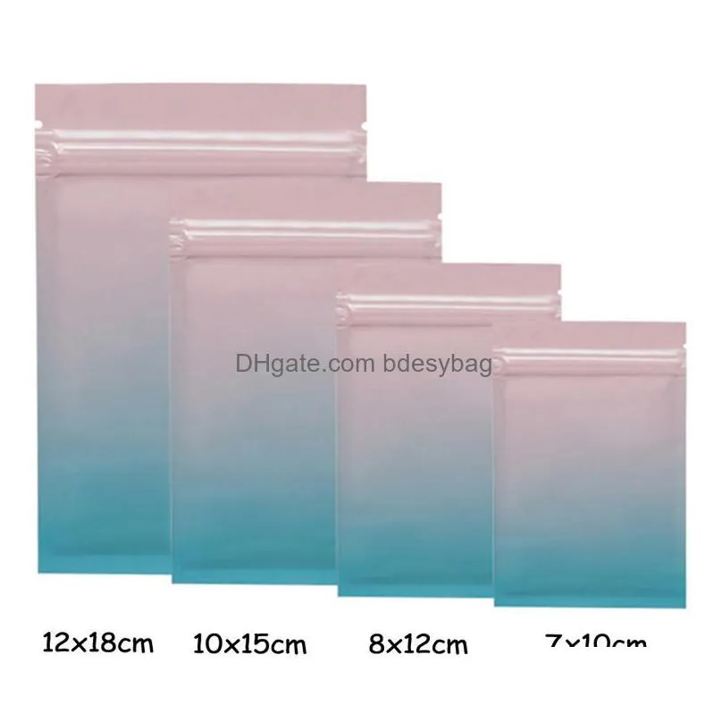 glossy marbling pattern aluminum foil zipper package bag reclosable flat self seal pouches cosmatic bag wholesale lx2966