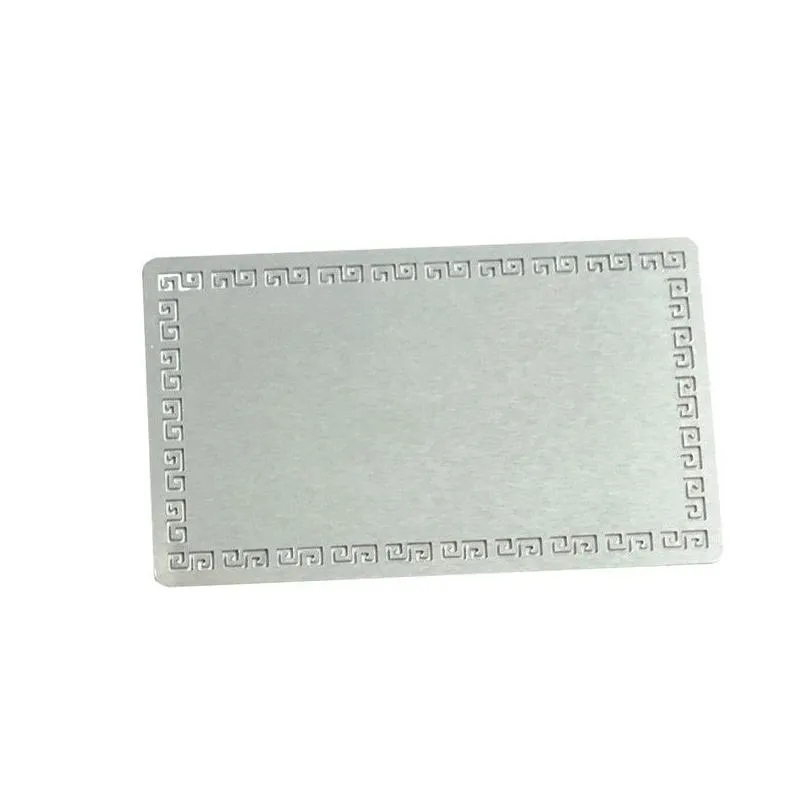wholesale sublimation metal business cards files heat transfer blank aluminum plate 3.1x2.1inch 100pcs/set double side for sub white golden silver black brand